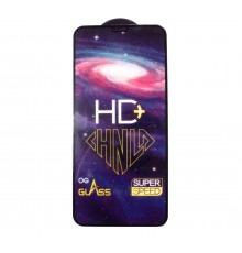 Защитное стекло HD для APPLE iPhone X, XS, 11 Pro черная рамка