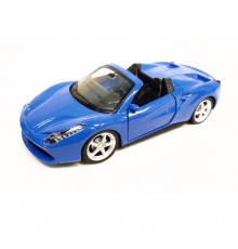Игрушка масштабная модель авто 1:34 FERRARI синяя